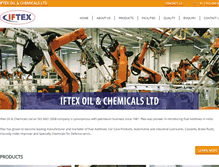 Tablet Screenshot of iftex.com